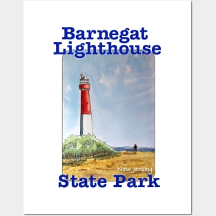 Barnegat Lighthouse State Park, New Jersey Posters and Art